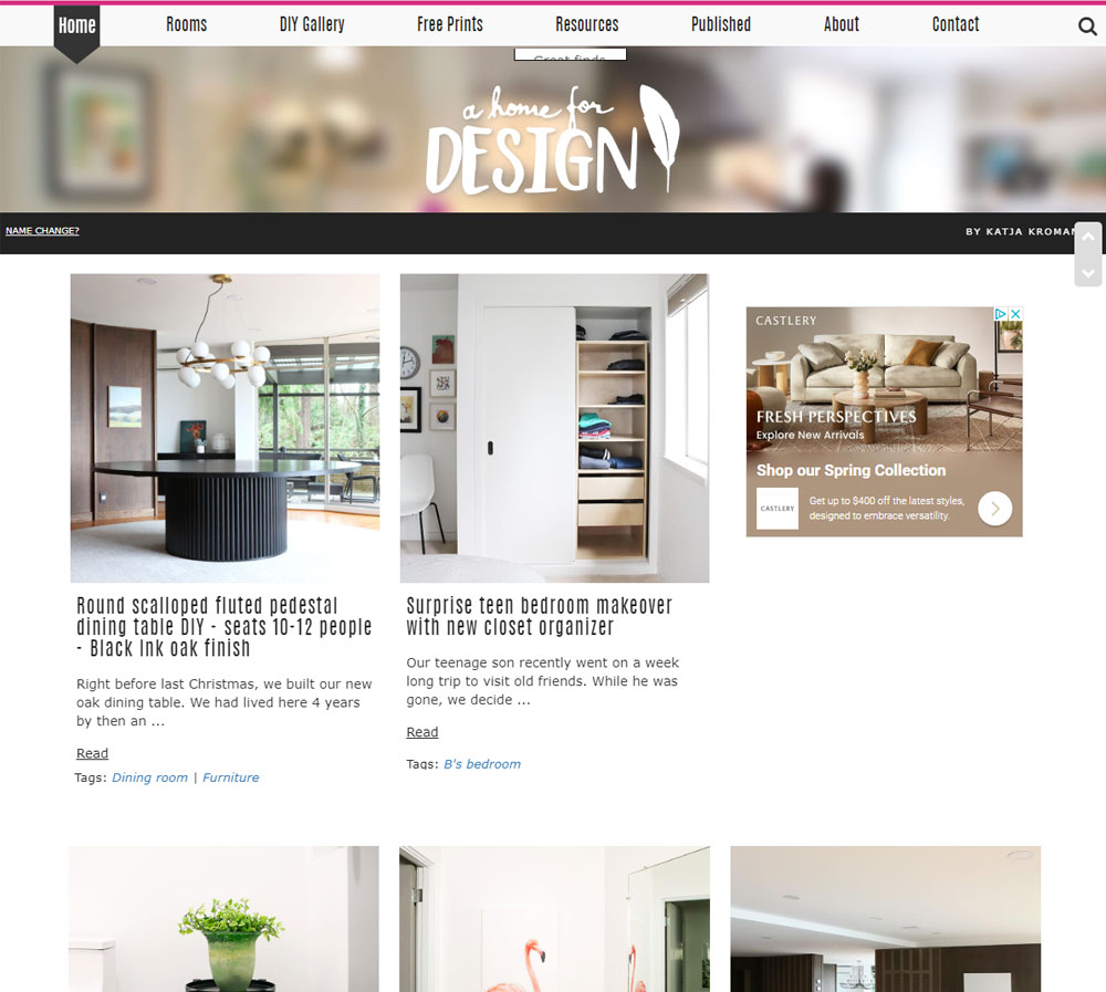 A Home for Design