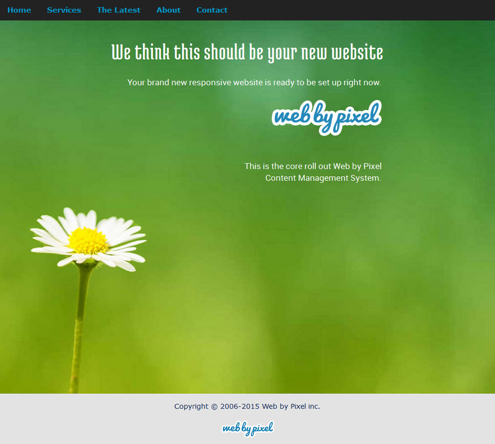 Web by Pixel CMS